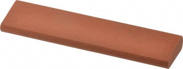 Norton - 4" Long x 1" Diam x 7/16" Thick, Aluminum Oxide Sharpening Stone - Round, Fine Grade - Exact Tool & Supply