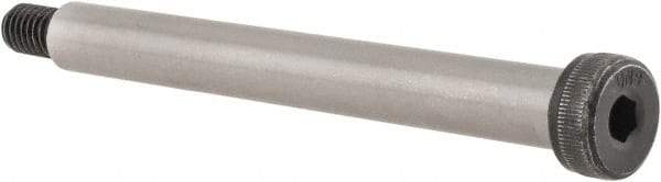 Unbrako - 1/2" Shoulder Diam x 4-1/2" Shoulder Length, 3/8-16 UNC, Hex Socket Shoulder Screw - 8 Alloy Steel, 0.729 to 3/4" Head Diam - Exact Tool & Supply