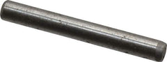 Unbrako - 1/8" Diam x 1" Pin Length Grade 8 Alloy Steel Oversized Dowel Pin - C 60 (Surface) & C 50-58 Hardness, 1,845 Lb Breaking Strength, 1 Beveled & 1 Rounded End - Exact Tool & Supply