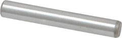 Unbrako - 3/16" Diam x 1-1/4" Pin Length Grade 8 Alloy Steel Oversized Dowel Pin - C 60 (Surface) & C 50-58 Hardness, 4,140 Lb Breaking Strength, 1 Beveled & 1 Rounded End - Exact Tool & Supply