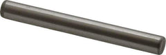 Unbrako - 1/4" Diam x 2-1/4" Pin Length Grade 8 Alloy Steel Oversized Dowel Pin - C 60 (Surface) & C 50-58 Hardness, 7,370 Lb Breaking Strength, 1 Beveled & 1 Rounded End - Exact Tool & Supply