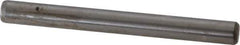 Unbrako - 1/4" Diam x 2-1/2" Pin Length Grade 8 Alloy Steel Oversized Dowel Pin - C 60 (Surface) & C 50-58 Hardness, 7,370 Lb Breaking Strength, 1 Beveled & 1 Rounded End - Exact Tool & Supply