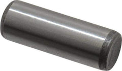 Unbrako - 5/16" Diam x 7/8" Pin Length Grade 8 Alloy Steel Oversized Dowel Pin - C 60 (Surface) & C 50-58 Hardness, 11,500 Lb Breaking Strength, 1 Beveled & 1 Rounded End - Exact Tool & Supply
