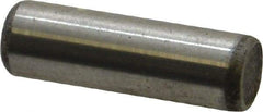 Unbrako - 5/16" Diam x 1" Pin Length Grade 8 Alloy Steel Oversized Dowel Pin - C 60 (Surface) & C 50-58 Hardness, 11,500 Lb Breaking Strength, 1 Beveled & 1 Rounded End - Exact Tool & Supply