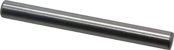 Unbrako - 5/16" Diam x 3" Pin Length Grade 8 Alloy Steel Oversized Dowel Pin - C 60 (Surface) & C 50-58 Hardness, 11,500 Lb Breaking Strength, 1 Beveled & 1 Rounded End - Exact Tool & Supply