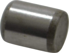 Unbrako - 3/8" Diam x 1/2" Pin Length Grade 8 Alloy Steel Oversized Dowel Pin - C 60 (Surface) & C 50-58 Hardness, 16,580 Lb Breaking Strength, 1 Beveled & 1 Rounded End - Exact Tool & Supply