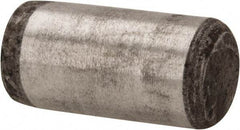 Unbrako - 3/8" Diam x 3/4" Pin Length Grade 8 Alloy Steel Oversized Dowel Pin - C 60 (Surface) & C 50-58 Hardness, 16,580 Lb Breaking Strength, 1 Beveled & 1 Rounded End - Exact Tool & Supply