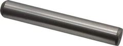 Unbrako - 3/8" Diam x 2-1/2" Pin Length Grade 8 Alloy Steel Oversized Dowel Pin - C 60 (Surface) & C 50-58 Hardness, 16,580 Lb Breaking Strength, 1 Beveled & 1 Rounded End - Exact Tool & Supply