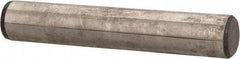 Unbrako - 7/16" Diam x 2-1/2" Pin Length Grade 8 Alloy Steel Oversized Dowel Pin - C 60 (Surface) & C 50-58 Hardness, 22,540 Lb Breaking Strength, 1 Beveled & 1 Rounded End - Exact Tool & Supply