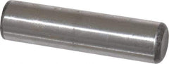 Unbrako - 1/2" Diam x 2" Pin Length Grade 8 Alloy Steel Oversized Dowel Pin - C 60 (Surface) & C 50-58 Hardness, 29,460 Lb Breaking Strength, 1 Beveled & 1 Rounded End - Exact Tool & Supply