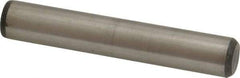 Unbrako - 1/2" Diam x 3" Pin Length Grade 8 Alloy Steel Oversized Dowel Pin - C 60 (Surface) & C 50-58 Hardness, 29,460 Lb Breaking Strength, 1 Beveled & 1 Rounded End - Exact Tool & Supply