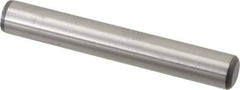 Unbrako - 1/2" Diam x 3-1/2" Pin Length Grade 8 Alloy Steel Oversized Dowel Pin - C 60 (Surface) & C 50-58 Hardness, 29,460 Lb Breaking Strength, 1 Beveled & 1 Rounded End - Exact Tool & Supply
