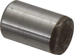 Unbrako - 5/8" Diam x 1" Pin Length Grade 8 Alloy Steel Oversized Dowel Pin - C 60 (Surface) & C 50-58 Hardness, 46,020 Lb Breaking Strength, 1 Beveled & 1 Rounded End - Exact Tool & Supply