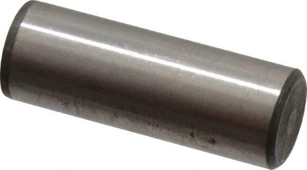 Unbrako - 5/8" Diam x 1-3/4" Pin Length Grade 8 Alloy Steel Oversized Dowel Pin - C 60 (Surface) & C 50-58 Hardness, 46,020 Lb Breaking Strength, 1 Beveled & 1 Rounded End - Exact Tool & Supply