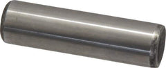 Unbrako - 5/8" Diam x 2-1/4" Pin Length Grade 8 Alloy Steel Oversized Dowel Pin - C 60 (Surface) & C 50-58 Hardness, 46,020 Lb Breaking Strength, 1 Beveled & 1 Rounded End - Exact Tool & Supply