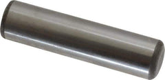 Unbrako - 5/8" Diam x 2-1/2" Pin Length Grade 8 Alloy Steel Oversized Dowel Pin - C 60 (Surface) & C 50-58 Hardness, 46,020 Lb Breaking Strength, 1 Beveled & 1 Rounded End - Exact Tool & Supply