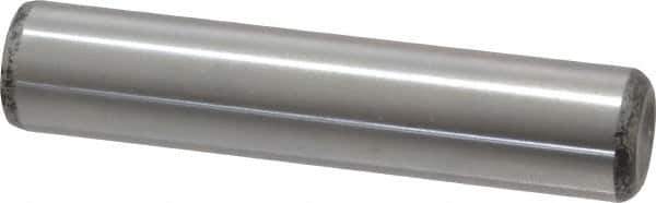 Unbrako - 5/8" Diam x 3" Pin Length Grade 8 Alloy Steel Oversized Dowel Pin - C 60 (Surface) & C 50-58 Hardness, 46,020 Lb Breaking Strength, 1 Beveled & 1 Rounded End - Exact Tool & Supply