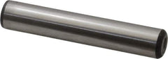 Unbrako - 5/8" Diam x 3-1/2" Pin Length Grade 8 Alloy Steel Oversized Dowel Pin - C 60 (Surface) & C 50-58 Hardness, 46,020 Lb Breaking Strength, 1 Beveled & 1 Rounded End - Exact Tool & Supply