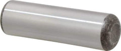 Unbrako - 3/4" Diam x 2-1/2" Pin Length Grade 8 Alloy Steel Oversized Dowel Pin - C 60 (Surface) & C 50-58 Hardness, 66,270 Lb Breaking Strength, 1 Beveled & 1 Rounded End - Exact Tool & Supply