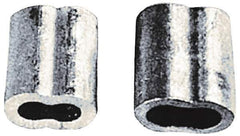 Value Collection - 5/16" Oval Compression Sleeve - Copper - Exact Tool & Supply