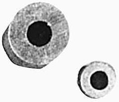 Value Collection - 5/16" Round Stop Compression Sleeve - Aluminum - Exact Tool & Supply