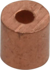 Value Collection - 1/16" Round Stop Compression Sleeve - Copper - Exact Tool & Supply