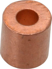Value Collection - 1/8" Round Stop Compression Sleeve - Copper - Exact Tool & Supply