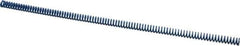 Associated Spring Raymond - 10mm Hole Diam, 5mm Rod Diam, 12" Free Length, Blue Die Spring - 185.6 N Max Deflection, 116mm Max Deflection, Medium Duty, Chromium Alloy Steel - Exact Tool & Supply