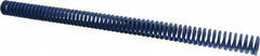 Associated Spring Raymond - 20mm Hole Diam, 10mm Rod Diam, 12" Free Length, Blue Die Spring - Exact Tool & Supply