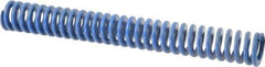 Associated Spring Raymond - 40mm Hole Diam, 20mm Rod Diam, 12" Free Length, Blue Die Spring - 2804.3999 N Max Deflection, 114mm Max Deflection, Medium Duty, Chromium Alloy Steel - Exact Tool & Supply
