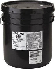 Loctite - 10 L, White, Controlled Strength Liquid Thread Sealant - Series 565 - Exact Tool & Supply