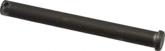 Made in USA - 1/2" Pin Diam, 5" OAL, Standard Clevis Pin - 5/32" Hole, 4-27/32" Usable Length, Uncoated Steel - Exact Tool & Supply