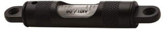 Geier & Bluhm, Inc. - 3-13/32 Inch Long, Horizontal, Brass Tubular and Pocket Level - 2 mm Sensitivity, 9/16 Inch High/Diameter, Black Enamel, 1 Vial - Exact Tool & Supply