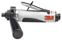 3M - 3 x 10-11/16 and 3-1/2 x 15-1/2 Inch, 3,500 RPM Air Inline Sander - 1 Hp, 1/4 NPT Inlet - Exact Tool & Supply