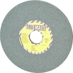 Tru-Maxx - 7" Diam x 1-1/4" Hole x 1/4" Thick, I Hardness, 80 Grit Surface Grinding Wheel - Silicon Carbide, Type 1, Medium Grade, 3,600 Max RPM, Vitrified Bond, No Recess - Exact Tool & Supply