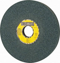 Tru-Maxx - 7" Diam x 1-1/4" Hole x 1" Thick, I Hardness, 80 Grit Surface Grinding Wheel - Silicon Carbide, Type 5, Medium Grade, 3,600 Max RPM, Vitrified Bond, One-Side Recess - Exact Tool & Supply