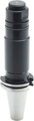 Parlec - 1-1/4" Diam Milling Machine Arbor - Stub Style, Taper Shank, 6.69" OAL, CAT40 Taper - Exact Tool & Supply