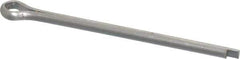 Made in USA - 1/8" Diam x 2" Long Extended Prong Cotter Pin - Grade 18-8, Uncoated, Stainless Steel - Exact Tool & Supply