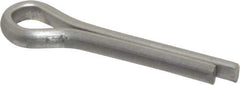 Made in USA - 5/32" Diam x 3/4" Long Extended Prong Cotter Pin - Grade 18-8, Uncoated, Stainless Steel - Exact Tool & Supply