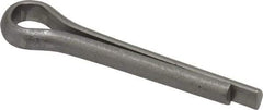 Value Collection - 3/16" Diam x 1" Long Extended Prong Cotter Pin - Grade 18-8, Uncoated, Stainless Steel - Exact Tool & Supply