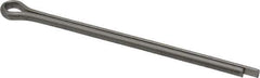 Made in USA - 5/32" Diam x 3" Long Extended Prong Cotter Pin - Grade 18-8, Uncoated, Stainless Steel - Exact Tool & Supply