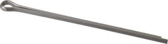 Made in USA - 3/16" Diam x 4" Long Extended Prong Cotter Pin - Grade 18-8, Uncoated, Stainless Steel - Exact Tool & Supply