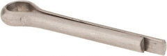 Made in USA - 1/4" Diam x 1-1/2" Long Extended Prong Cotter Pin - Grade 18-8, Uncoated, Stainless Steel - Exact Tool & Supply