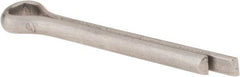 Made in USA - 1/4" Diam x 2" Long Extended Prong Cotter Pin - Grade 18-8, Uncoated, Stainless Steel - Exact Tool & Supply