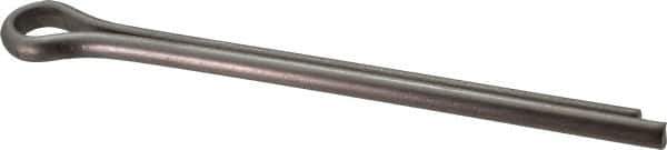 Made in USA - 3/8" Diam x 5" Long Extended Prong Cotter Pin - Grade 18-8, Uncoated, Stainless Steel - Exact Tool & Supply