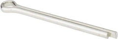 Value Collection - 5/16" Diam x 4" Long Extended Prong Cotter Pin - Grade 2, Zinc-Plated, Steel - Exact Tool & Supply
