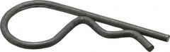 Made in USA - 3/8 to 7/16" Shaft Diam, 1-7/8" Long, 0.092" Wire Diam, Hair Pin Cotter - Exact Tool & Supply
