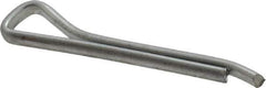 Made in USA - 1/8" Diam x 1" Long Hammerlock Cotter Pin - Grade 2, Zinc-Plated, Steel - Exact Tool & Supply