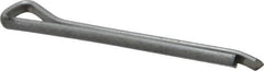 Made in USA - 1/8" Diam x 1-1/2" Long Hammerlock Cotter Pin - Grade 2, Zinc-Plated, Steel - Exact Tool & Supply