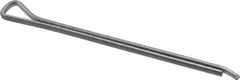 Made in USA - 1/8" Diam x 2" Long Hammerlock Cotter Pin - Grade 2, Zinc-Plated, Steel - Exact Tool & Supply